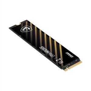 MSI SPATIUM M461 2TB NVME M.2 SSD  (Okuma 5000MB / 4200MB)