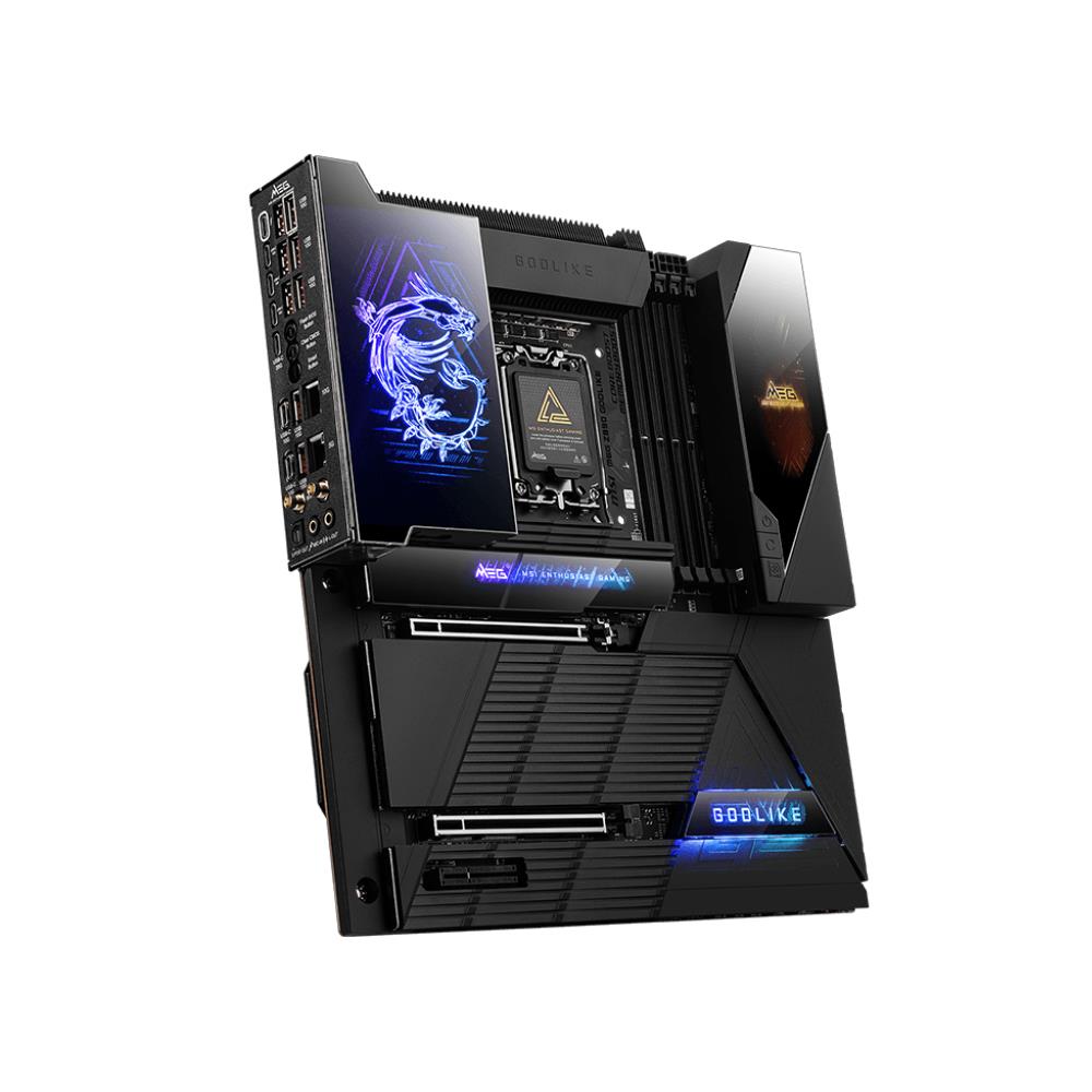 MSI MEG Z890 GODLIKE Z890 Soket 1851 DDR5 9200MHz (OC) M.2 Anakart