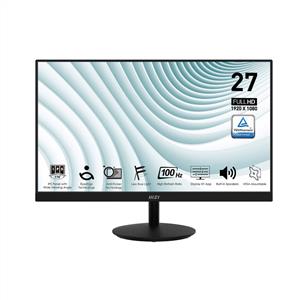 MSI 27'' PRO MP271A 1Ms(MPRT) 100Hz FHD IPS MONİTÖR