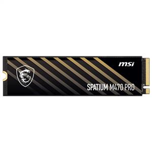 MSI SPATIUM M470 PRO PCIE 4.0 NVME M.2 2TB (6000MB Okuma / 5000MB Yazma)