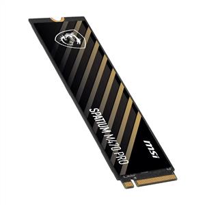 MSI SPATIUM M470 PRO PCIE 4.0 NVME M.2 2TB (6000MB Okuma / 5000MB Yazma)