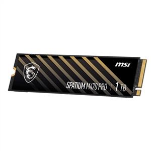 MSI SPATIUM M470 PRO PCIE 4.0 NVME M.2 1TB (6000MB Okuma / 4500MB Yazma)