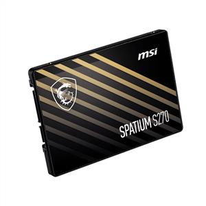 MSI 480GB SPATIUM S270 SATA 3.0 SSD (500MB Okuma / 450MB Yazma)