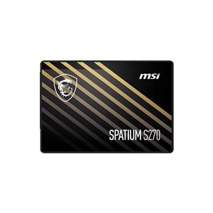 MSI 960GB SPATIUM S270 SATA 3.0 SSD (500MB Okuma / 450MB Yazma)