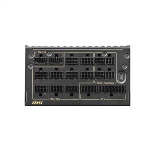 MSI MEG AI1600T PCIE5 1600W 80 PLUS PLATINUM Full Modüler GÜÇ KAYNAĞI