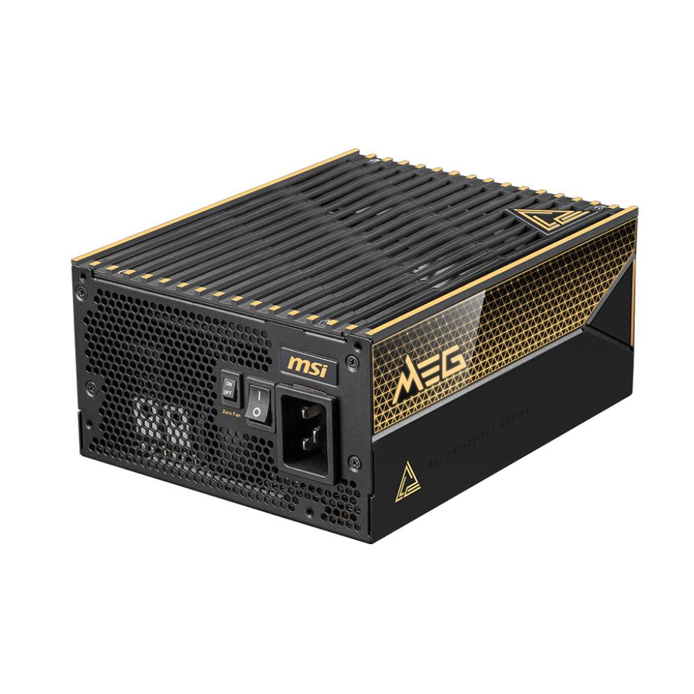MSI MEG AI1600T PCIE5 1600W 80 PLUS PLATINUM Full Modüler GÜÇ