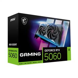 MSI GeForce RTX 5060 GAMING OC 8GB GDDR7 128Bit DLSS 4 Ekran Kartı