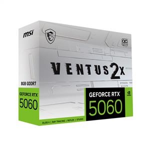 MSI GeForce RTX 5060 VENTUS 2X OC WHITE 8GB GDDR7 128Bit DLSS 4 Ekran Kartı