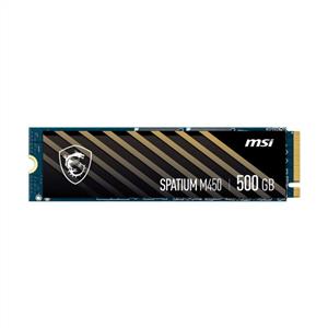 MSI SPATIUM M450 V1 PCIe 4.0 NVMe M.2 500GB SSD (3000MB Okuma / 2000MB Yazma)