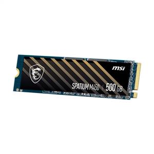 MSI SPATIUM M450 V1 PCIe 4.0 NVMe M.2 500GB SSD (3000MB Okuma / 2000MB Yazma)