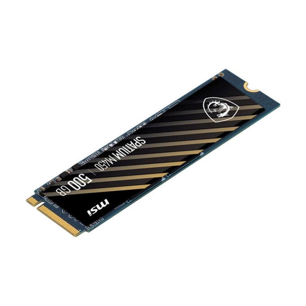 MSI SPATIUM M450 V1 PCIe 4.0 NVMe M.2 500GB SSD (3000MB Okuma