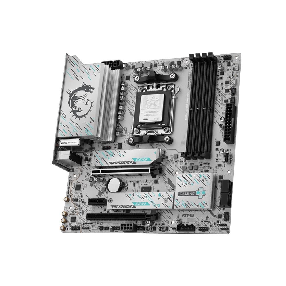MSI B850M GAMING PLUS WIFI AMD B850 Soket AM5 DDR5 8200MHZ(OC) M.2