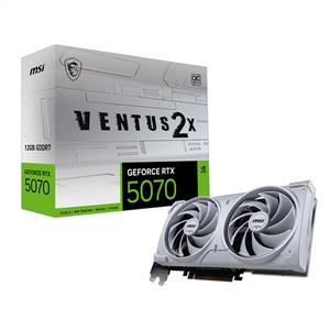 MSI GeForce RTX 5070 VENTUS 2X OC WHITE 12G GDDR7 192Bit DLSS 4 Ekran Kartı