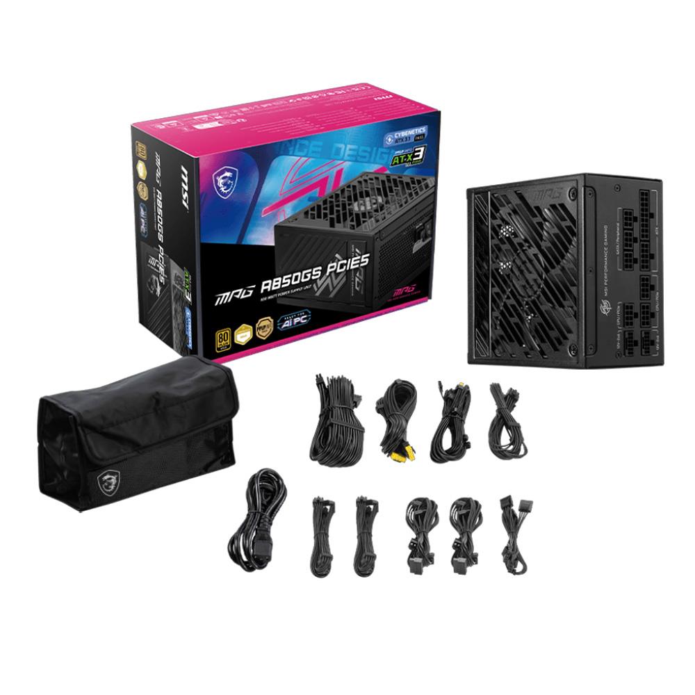 MSI MPG A1250GS PCIE5 1250W 80 PLUS GOLD GÜÇ KAYNAĞI - Vatan