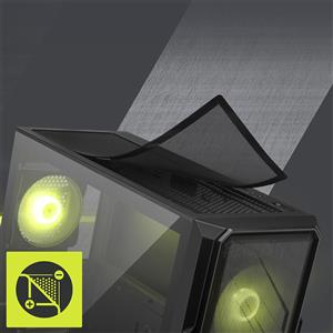 MSI MAG FORGE 151A B75 PCIE5 II 750W 80PLUS BRONZE ARGB FANLI ATX KASA
