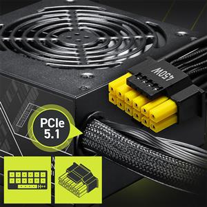 MSI MAG FORGE 151A B75 PCIE5 II 750W 80PLUS BRONZE ARGB FANLI ATX KASA