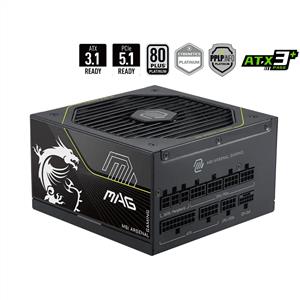 MSI MAG A1200PLS PCIE5 1200W 80PLUS PLATINUM GÜÇ KAYNAĞI