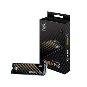 MSI 1TB SPATIUM M452 PCIE 4.0 NVME M.2  SSD (3600MB Okuma / 3100MB Yazma)