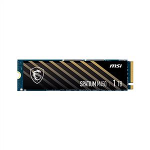 MSI SPATIUM M450 1TB PCIe NVME M.2 SSD  (Okuma 3600MB / 3000MB)