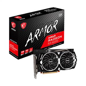MSI RADEON RX 6600 ARMOR 8G 8GB GDDR6 128Bit AMD Ekran Kartı