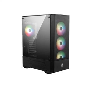 MSI MAG FORGE 112R ARGB Tempered  Siyah ATX Mid Tower KASA