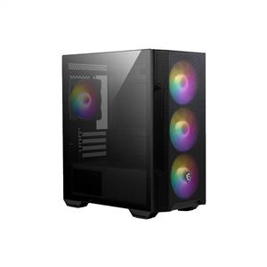 MSI MAG FORGE M100R TEMPERED GLASS ARGB FAN USB 3.2 mATX KASA