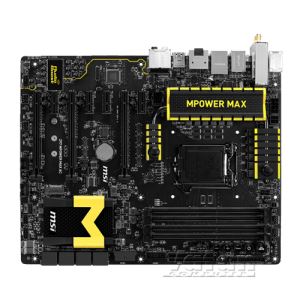 MSI Z97 MPOWER MAX AC Intel Z97 Soket 1150 DDR3 3200MHz(O.C.) HDMI&DP Anakart