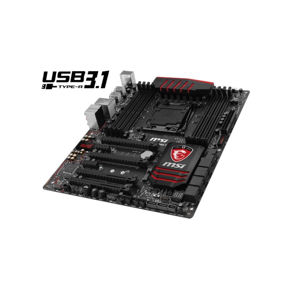 MSI X99A GAMING 7 Intel X99 Soket 2011V3 DDR4 3333Mhz (O.C) USB