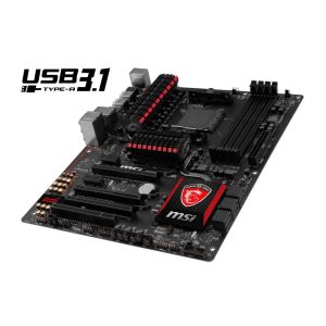 MSI 990FXA GAMING AM3+ AMD 990FX/SB950 DDR3 2133MHz (O.C.) USB 3.1 Anakart