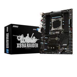 MSI X99A RAIDER Intel X99 Soket 2011V3 DDR4 3333Mhz (O.C) USB 3.1 Anakart