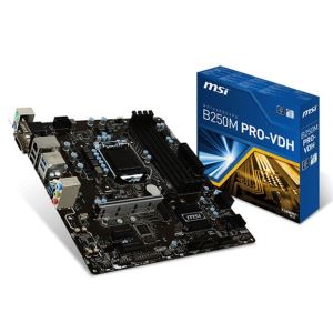 MSI B250M PRO-VDH Intel B250 Soket 1151 DDR4 2400 M.2 Anakart