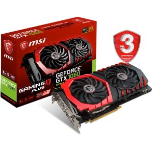 MSI GeForce GTX1060 GAMING X+ 6G 6GB GDDR5 192Bit Nvidia DX12