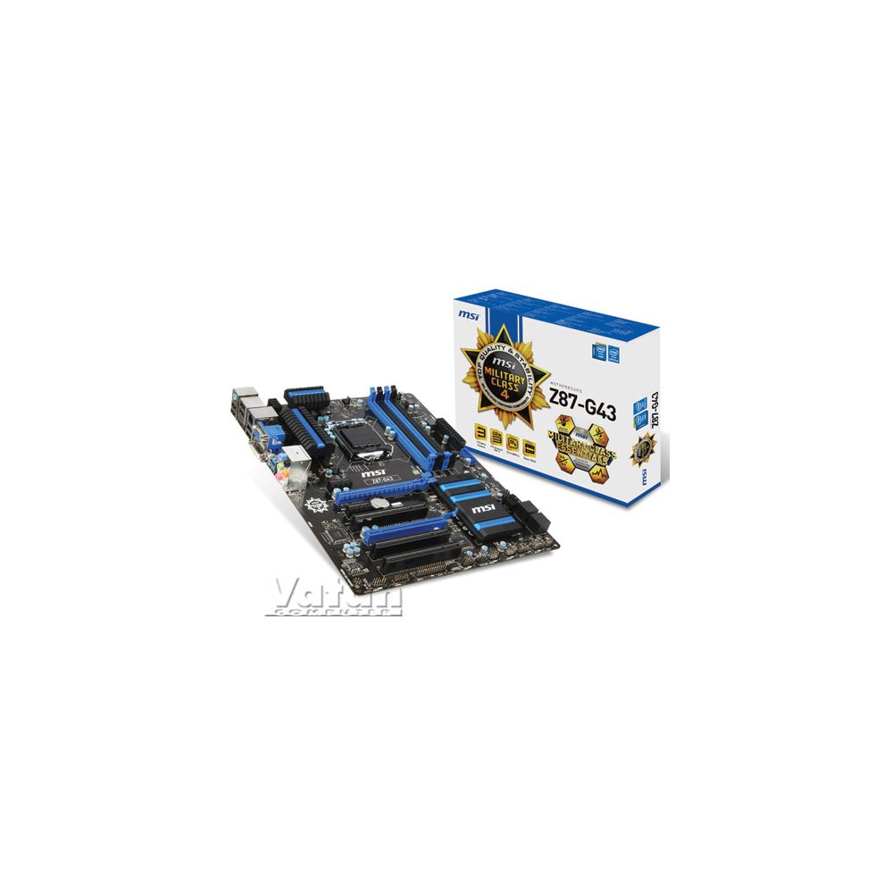 MSI Z87-G43 GAMING scheda madre socket Intel LGA1150 - i5-4430 16 GB