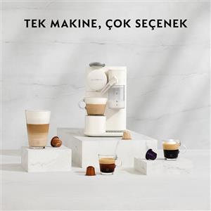Nespresso F121 Lattissima One Siyah Kapsüllü Kahve Makinesi