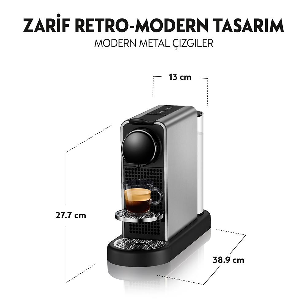 Nespresso C140 Citiz Platinum Fiyatı ve Özellikleri - Vatan Bilgisayar