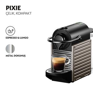 Nespresso C66T Pixie Titan Bundle Kapsüllü Kahve Makinesi