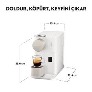 Nespresso F121 Lattissima One Beyaz Kapsüllü Kahve Makinesi