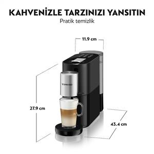 Nespresso  S85 Atelier Siyah Kapsüllü Kahve Makinesi