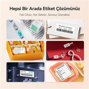 NIIMBOT B21S TAŞINABİLİR KABLOSUZ ETİKET YAZICI (Kırmızı)