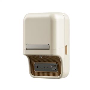 NIIMBOT B21S 203 DPI TAŞINABİLİR KABLOSUZ ETİKET YAZICI (Krem)