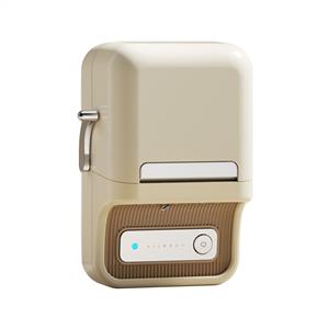 NIIMBOT B21S 203 DPI TAŞINABİLİR KABLOSUZ ETİKET YAZICI (Krem)