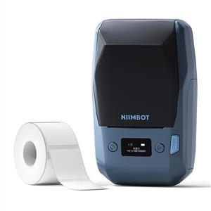 NIIMBOT M2-H TAŞINABİLİR KABLOSUZ ETİKET YAZICI (Göl Mavisi)