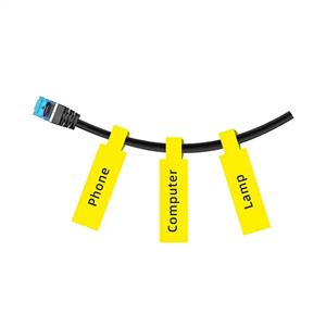NIIMBOT T12.5x74+35 65 ADET SARI KABLO İÇİN ETİKET (D11, D110, D101, H1S)