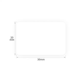 NIIMBOT T30x20mm 320 ADET BEYAZ ETİKET (B1,B21S,B3S)
