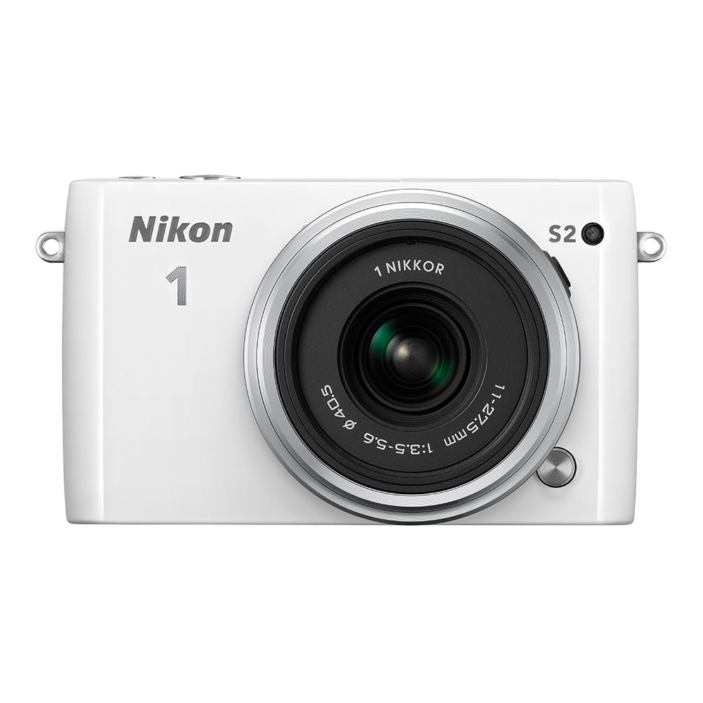 Nikon 1 S2 ホワイト NIKON1 S2 WHITE KIT +11-27.5MM WHITE - Vatan Bilgisayar