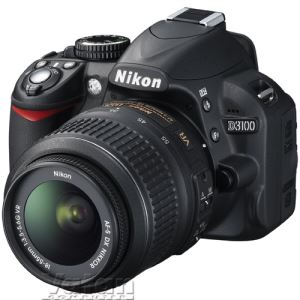 NIKON D3100 KIT (18-55 mm VR Lens) 14.2 MP 3" LCD SLR DIJITAL FOTOGRAF MAKINESI
