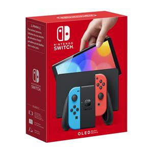 Nintendo Switch OLED Oyun Konsolu (Mavi Kırmızı Joy-Con)