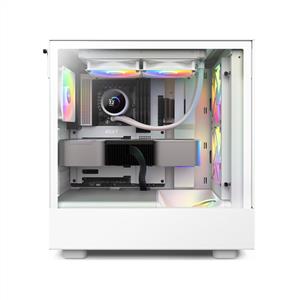 NZXT KRAKEN BEYAZ 240 RGB LCD 2x12cm INTEL/AMD Uyumlu 240mm Sıvı Soğutma