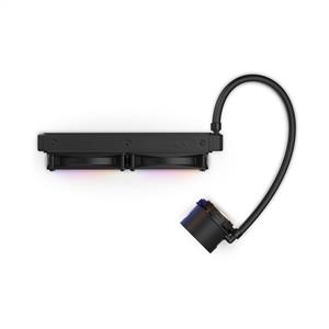 NZXT KRAKEN SİYAH 240 RGB LCD 2x12cm INTEL/AMD Uyumlu 240mm Sıvı Soğutma