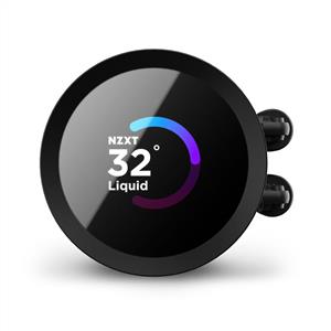 NZXT KRAKEN SİYAH 240 RGB LCD 2x12cm INTEL/AMD Uyumlu 240mm Sıvı Soğutma